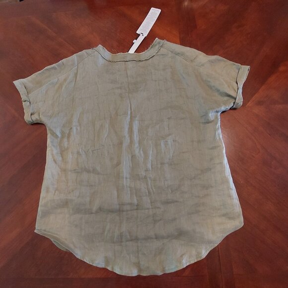 NWT Zaket & Plover 100% Linen Shirt - Picture 13 of 13